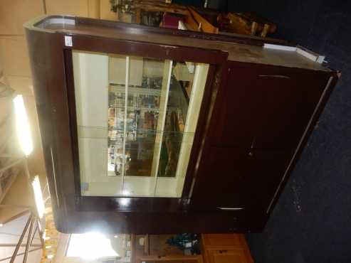 Wooden Glass Cabinet
