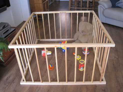 Wooden Playpen 1.2m x 1.2m