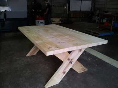 wooden table