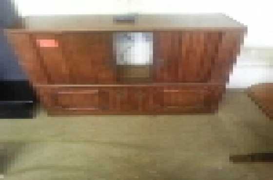 wooden tv cabinet