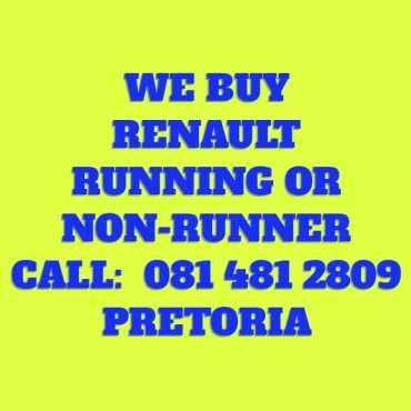 Wr buy renault, peugeot, citroen, Running or NON runner.