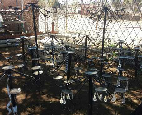 Wrought Iron Candelabras