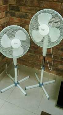 X2 Counter Point standing Fans