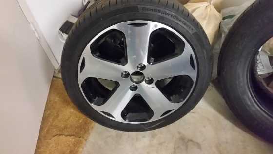 x2 KIA Rio alloy wheels for sale