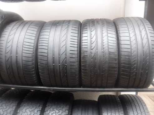 X5 set,2x2754020,2x3153520,Runflat,Bridgestone Dueler HT tyres