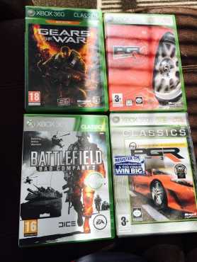 XBox 360 games for sale