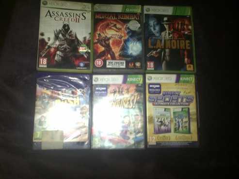 Xbox 360 games to swop