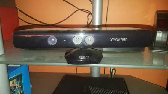 Xbox 360 with kinect and accessories