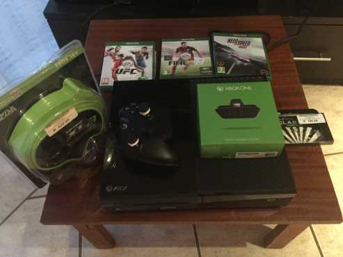 XBOX ONE 500gb with EXTRAS