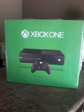 XBOX ONE (BRAND NEW IN A SEALED BOX WITH ONE GAME)