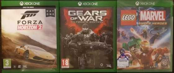 XBOX ONE GAMES X 3 R400 EACH in covers AS NEW