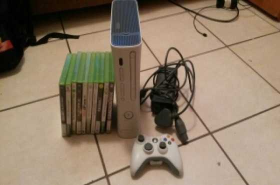 Xbox360 with games