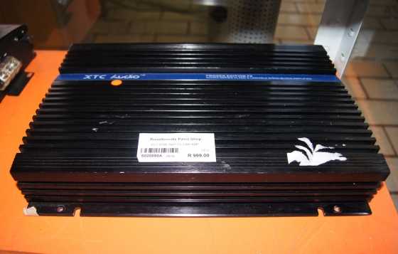 XTC Car Amplifier S020050A Rosettenvillepawnshop