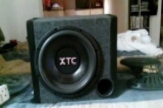 XTC radio,Amp, Sub and speakers