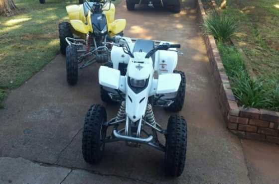 Yamaha Blaster  amp  Honda Trx  with Trailer