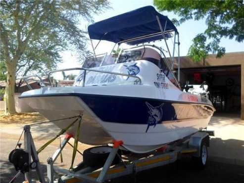 Yamaha F70AETL 4 Stoke Sea Cat Boat