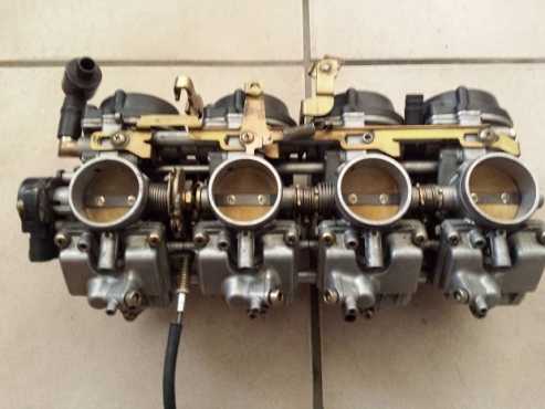 Yamaha R1 Carburettors with Yoshimura spray needles  1998 to 2001