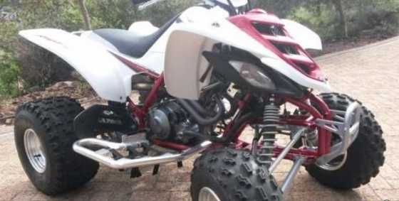 yamaha raptor limited edition 660cc with extras for sale