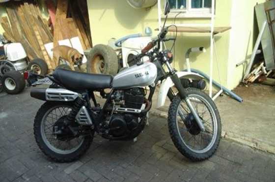 Yamaha XT 500 GEEN PAPIERE NIE