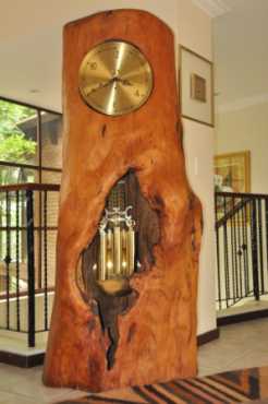 Yellowwood grandfather clock