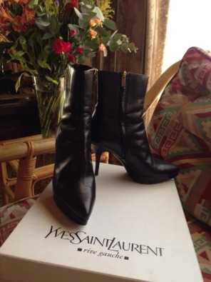 Yves Saint Laurent geniune boots