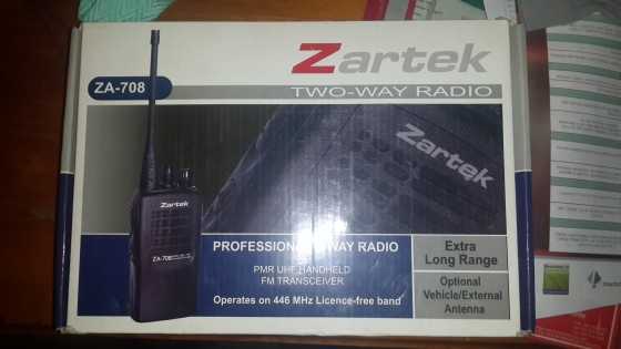 Zartec radio 2way