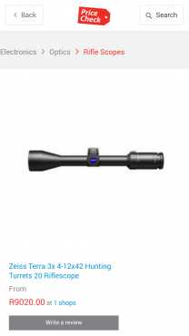 Zeiss Terra 3x 4-12x42 rifle scope