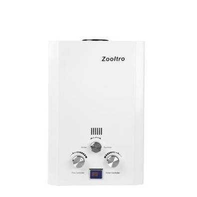 Zooltro Instantaneous Gas water heater 6L w LED D