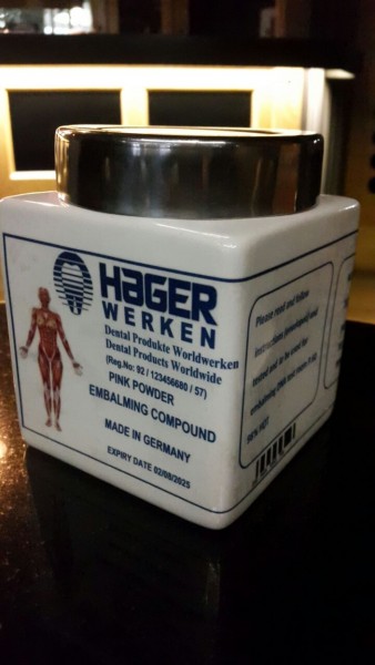 Hager Werken Embalming Compound Powder Available +27 63 480 9853