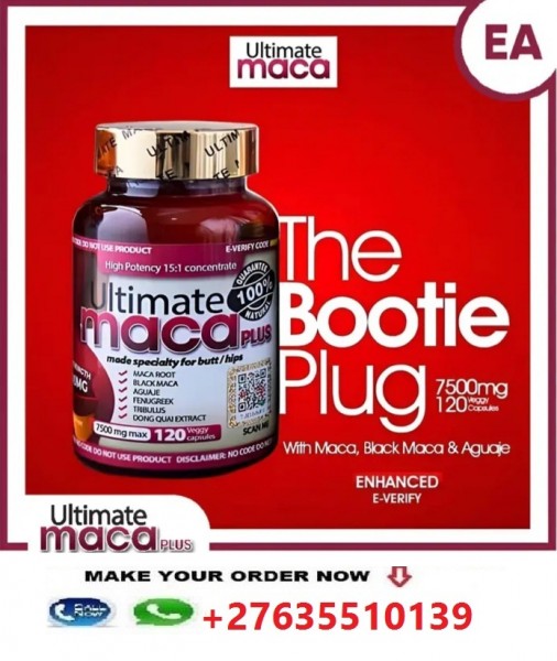 Ultimate New Ultimate Maca Plus 7500mgs for Bigger Butts and Hips enlargement Buy Online[+27635510139] in South Africa,Johannesburg,Pretoria,Mpumalanga,Limpopo,Welkom,Polokwane,Eastern Cape, East London ,Cape Town, North West and Rustenburg