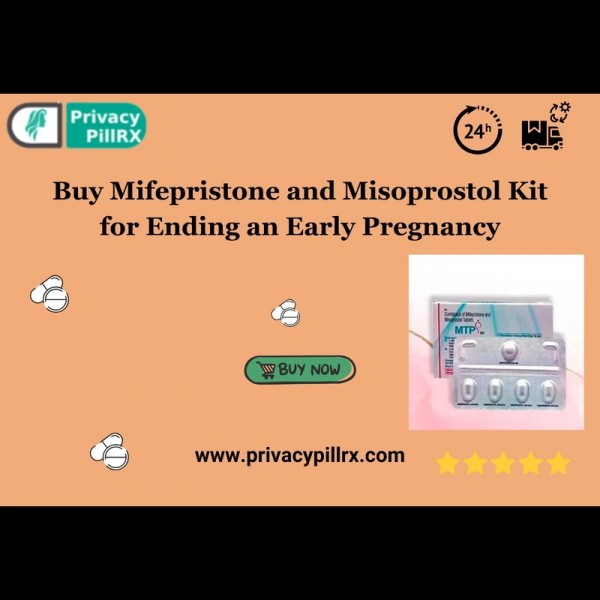 Buy Mifepristone and Misoprostol Kit for Ending an Early Pregnancy