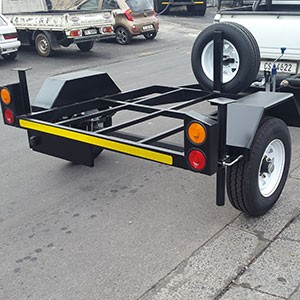 Custom-built trailers for sale.