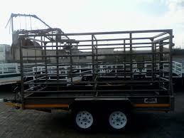 3m,1.7-750m Inch Tyres Cattle Trailer Brand New