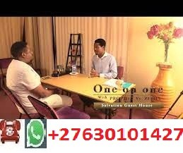 Registration for International One on One Visitors with Prophet Vc Zitha contact+27630101427