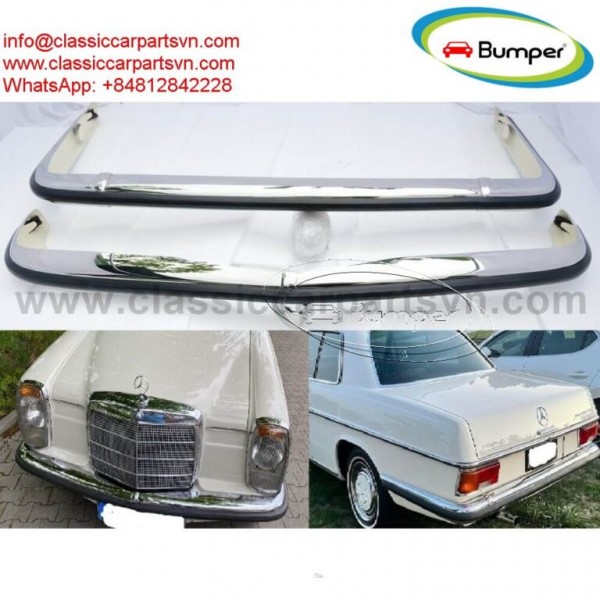 Mercedes W114 W115 250c 280c coupe year (1968-1976) bumpers.