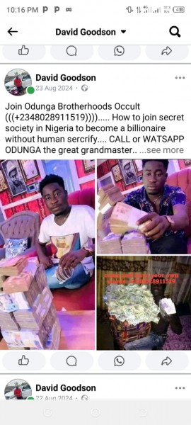How to join great ..+2348028911519...illuminate for protection.