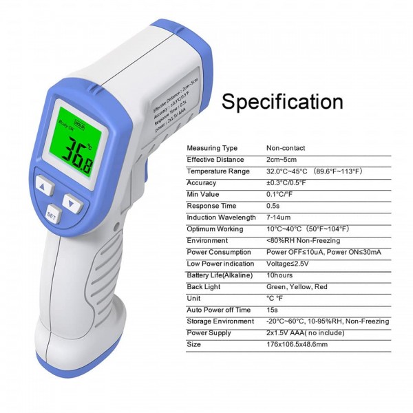 Non contact Infrared Thermometer South Africa