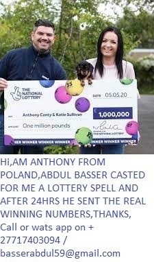 How to Win the Lottery Tonight: My Lottery Spells Work to Bring Great Luck, Simple Lottery Jackpot Spells+27717403094 / 