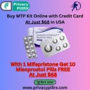 Buy MTP Kit Online with Credit Card at Just $68 in USA