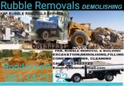 RUBBLEJOHANNESBURG REMOVALS BUILDING DEMOLISHING  SERVICE 0813423122  ROODEPOORT