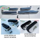 Mercedes Pagode W113 1963 bumpers with guard bumper