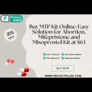 Buy MTP Kit Online: Easy Solution for Abortion, Mifepristone and Misoprostol Kit at $63